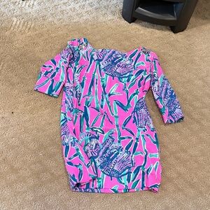 Lilly Pulitzer Pink and Blue Dress